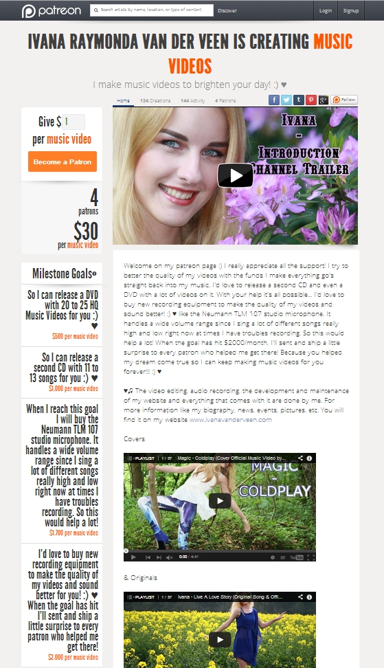 patreon ivana raymonda van der veen